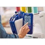 Brother PRS100 Persona 8x8 with 6 Flat & Freearm Tubular Hoops Embroidery Machine - Image 5