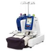Brother PRS100 Persona 8x8 with 6 Flat & Freearm Tubular Hoops Embroidery Machine - Image 12
