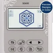 Brother SE600 103 Stitch Sew 4x4 Embroidery Machine - Image 19