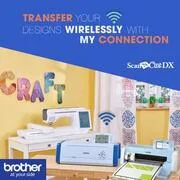 Brother ScanNCut SDX325F Fabric Mat 12x24 Scanner Cutter, Blade Sensor - Image 4