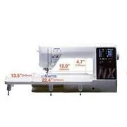 Juki HZL-NX7 Kirei 351Stitch 12 Inch Arm Computer Sewing Quilting Machine - Image 12