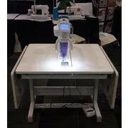 Juki Miyabi J-350QVP-S Sit Down 18x10 Longarm Free Motion Quilting Machine - Image 10