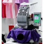 Juki QVP Tajima SAI 8 Needle 8x12 Hoop Commercial Quality Compact Embroidery Machine - Image 5