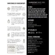 LauraStar Smart 1980 Anniversary Edition Bluetooth Mobile App Ironing System Black - Image 8
