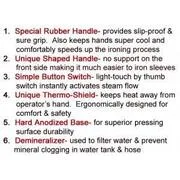 Silverstar EZ90-110V-S Gravity Feed Steam Iron - Image 4